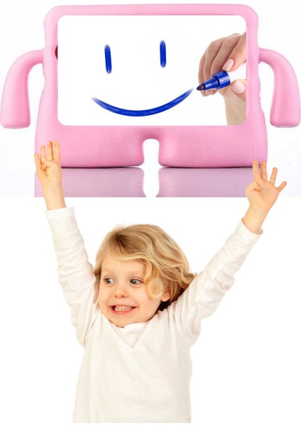 Apple iPad 11. Nesil A16 2025 Uyumlu Koko Eğlenceli Karakterli Tam Koruma Sağlayan Standlı Tablet Kılıfı fırsatları