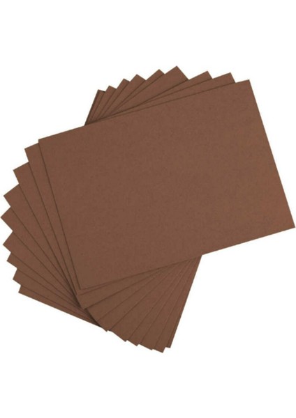 ( 36 Adet ) Kahverengi Renkli Mukavva 35X50 cm Sert Karton 1.0mm Okul Öncesi Anasınıfı Kreş