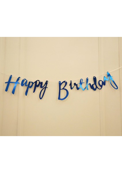 "happy Bırthday" Yazılı Doğum Günü Parti Yazısı