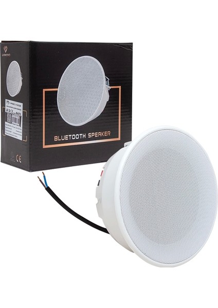 12 cm 6 Watt 8 Ohm Bluetooth Özellikli Trafosuz Alçıpan Hoparlör