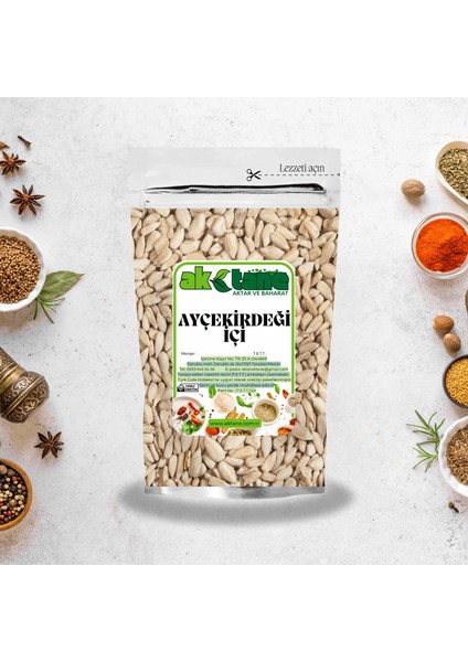Ayçekirdeği İçi – (Kabuksuz, Tuzsuz, Doğal Kuruyemiş, Protein ve E Vitamin Kaynağı)