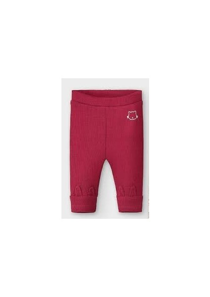 Kız Bebek 2 Li Pamuklu Tayt Pantolon Set 2776
