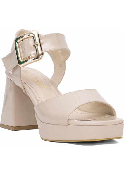 Elit PM08 K97-1 Kadın Topuklu Ayakkabı Ten fiyatları