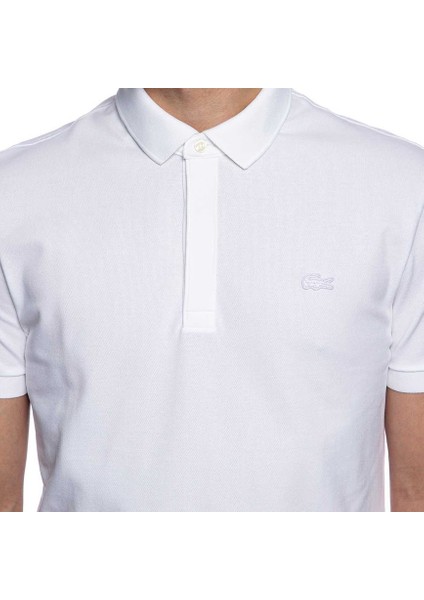 Regülart Fit Polo Yaka Tona Ton Logolu T-Shirt