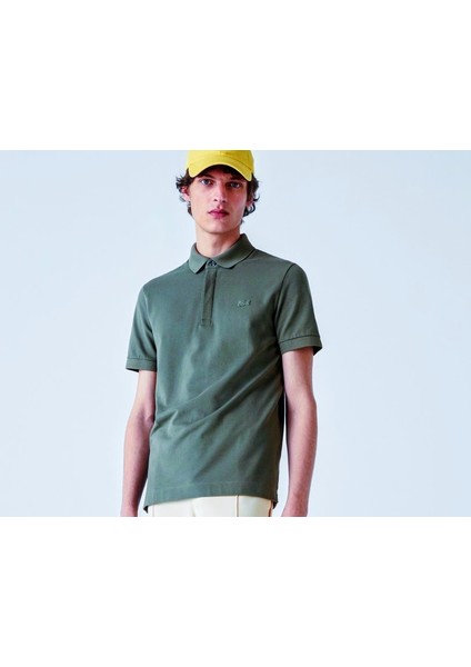 Regülart Fit Polo Yaka Tona Ton Logolu T-Shirt