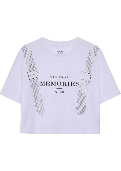 Beyaz Kadın T-Shirt 180303 fiyatları
