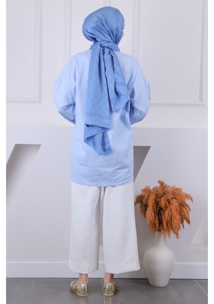 Bebe Mavi Çapraz Bağlamalı Kimono fırsatları