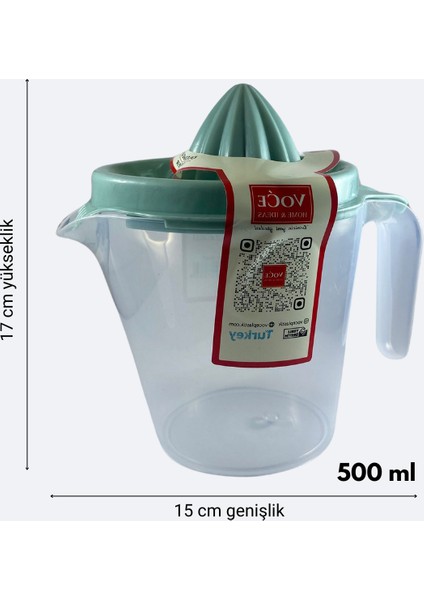 500 ml Narenciye Sıkacağı – Pratik ve Verimli Sıkım Için Mükemmel Çözüm