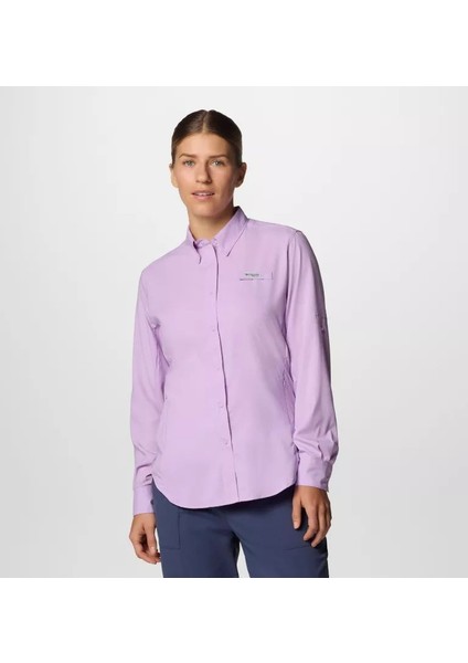 Womens Tamiami Iı Ls Shirt Kadın Uzun Kollu Gömlek FL7278