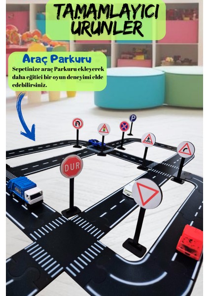 Trafik Işaretleri Eğitici Ahşap Oyuncak fiyatları