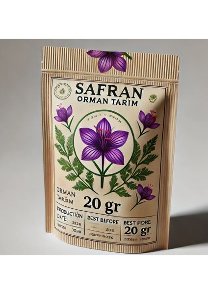 Safranbolu Yeni Hasat Mor Safran Çiçeği Kurusu - Yerli Safran Çiçeği - Türkiye'de Ilk ve Tek
