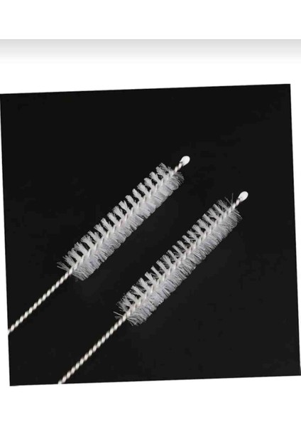 3 Adet Paslanmaz Çelik Pipet Temizleme Fırçası Klavye Temizleme Fırçası