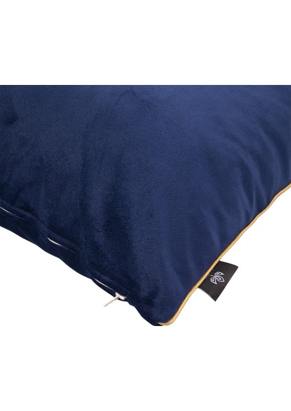 Kadife Ince Biyeli Dekoratif Kırlent modelleri