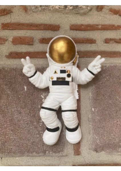 Astronot Duvar Biblo, Uzay Beyaz