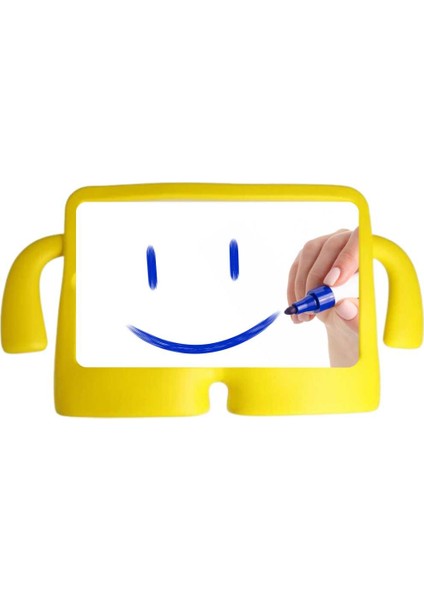 Apple iPad Air 5. Nesil Uyumlu Koko Eğlenceli Karakterli Standlı Koruma Sağlayan Tablet Kılıfı