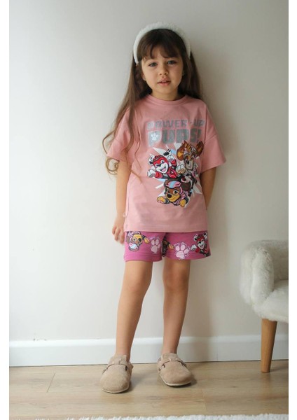 Paw Patrol Kız Çocuk Şortlu Alt Üst Takım fırsatları