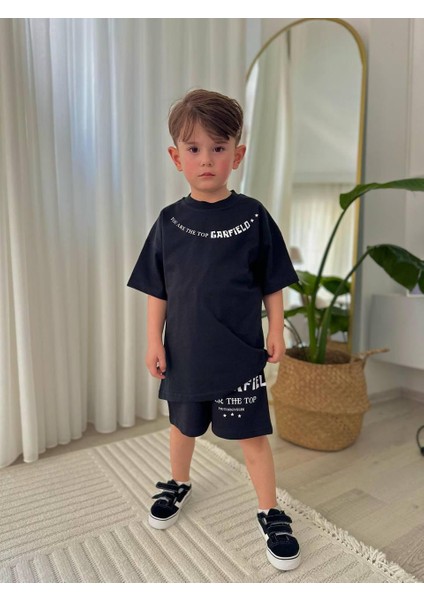 Garfield Erkek Çocuk Şortlu Alt Üst Takım fiyatları