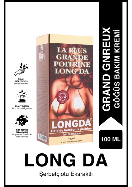 Long Da Göğüs Dolgunlaştırıcı Krem 100ML