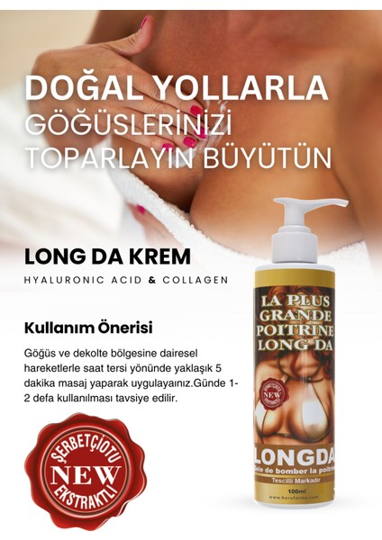Long Da Göğüs Dolgunlaştırıcı Krem 100ML