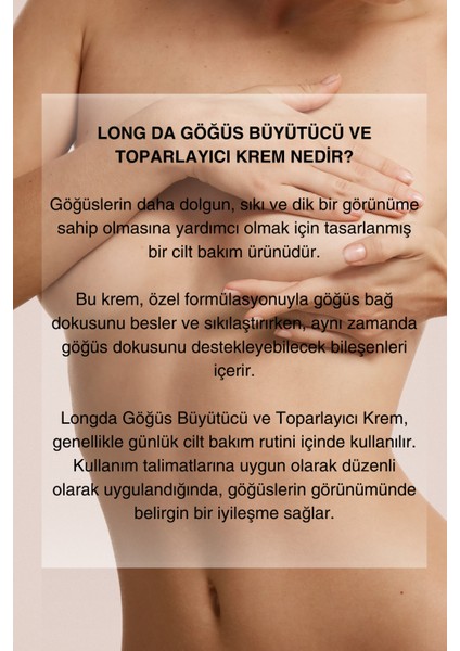 Long Da Göğüs Dolgunlaştırıcı Krem 100ML