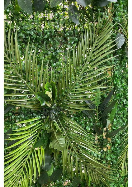 Yapay Çiçek Şimşir Bitki Paravan 5 Kanat Seperatör Oda Bölme Dekor fırsatları