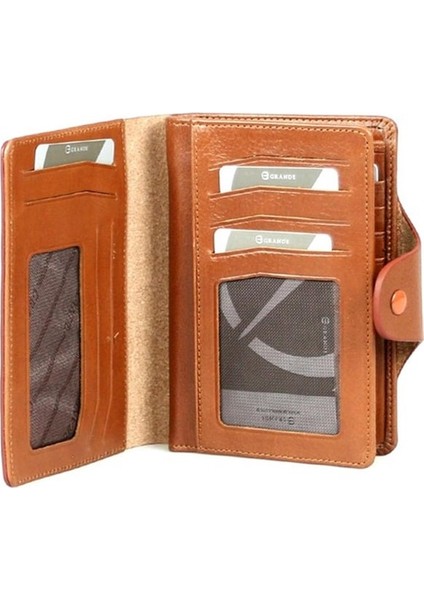 Deri Unisex Cüzdan Siyah 2745