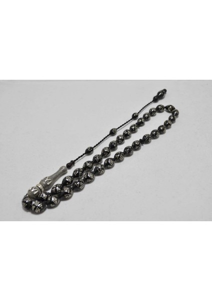 Kuka Tesbih Gümüş Çakımlı 7*10 MM(KKT-10351) modelleri