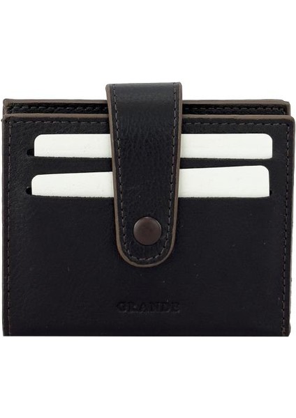 Grande Deri Erkek Kartlık Taba 710