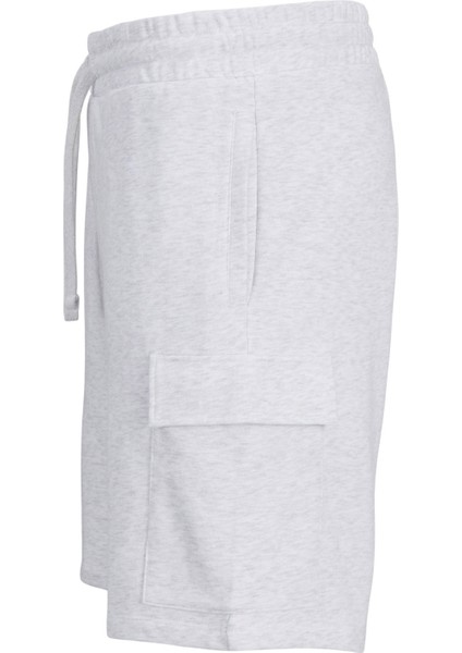 JPSTKANE SCRIPT SWEAT Gri Erkek Şort modelleri