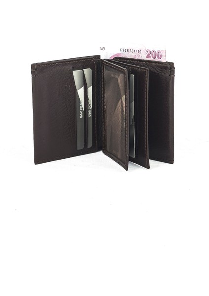 Hakiki Deri Erkek Cüzdan Kahve 1726 modelleri