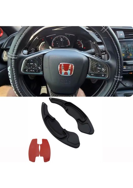 Honca Civic Fc5 Fc8 Fk5 Siyah F1 Kulakçık Pedal Shifter 2016-2021