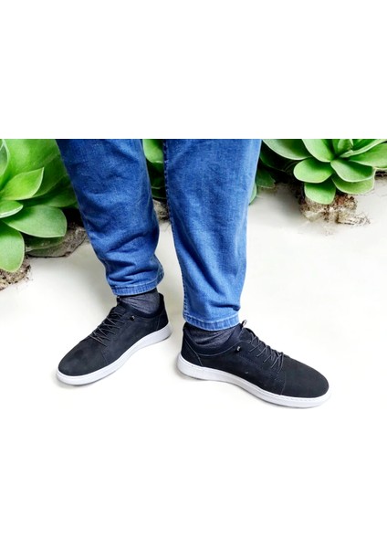 Erkek Gerçek Deri Nubuk Lastikli Rahat Casual Ayakkabı modelleri