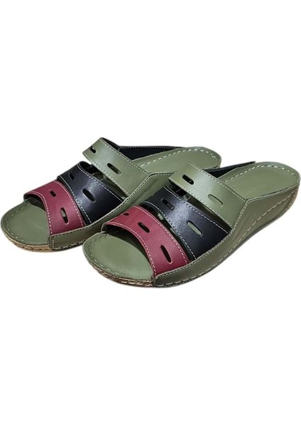 Deri Kadın Terlik Kr.02 modelleri