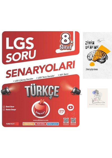 8.sınıf Türkçe Çıkmış Soru ve Lgs Tarzı Soru SENARYOLARI+ZİHİNDENEME-NT-1248
