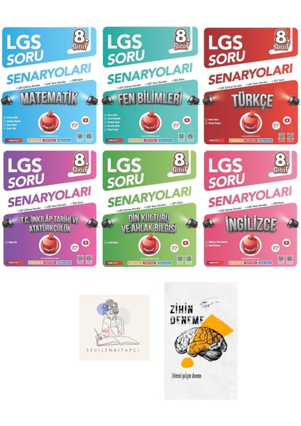 8.sınıf Tüm Dersler Çıkmış Soru ve Lgs Tarzı Soru SENARYOLARI+ZİHİNDENEME-NT-139