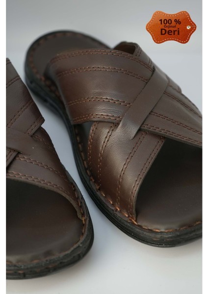 Kr.97 Anatomik Taban Içi Dışı Deri Erkek Terlik fırsatları