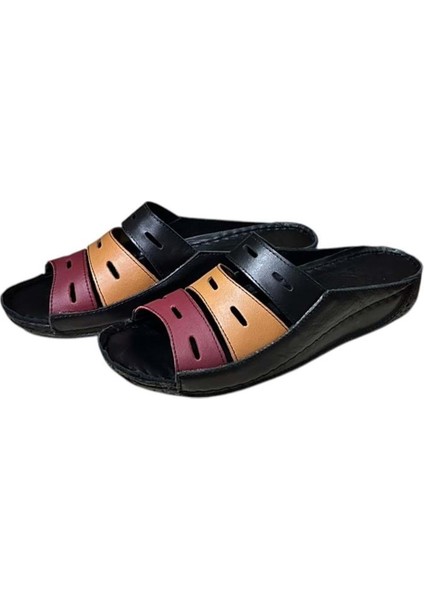 Deri Kadın Terlik Kr.02 modelleri