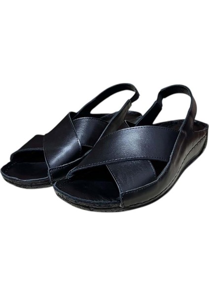 Deri Kadın Sandalet Kr.06 fırsatları