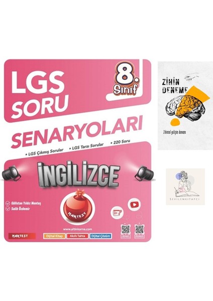 8.sınıf Ingilizce Çıkmış Soru ve Lgs Tarzı Soru SENARYOLARI+ZİHİNDENEME-NT-1352