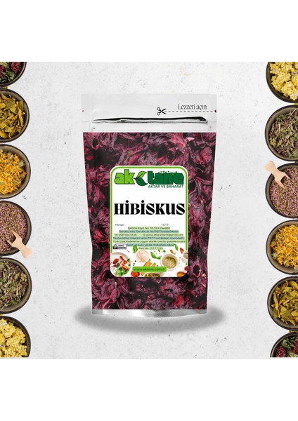 Hibiskus 100 gr – (Kurutulmuş Bitki Çayı)