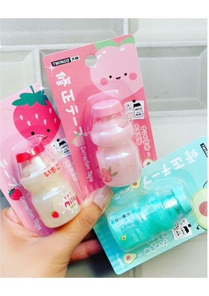 Kawaii Meyveli Süt Şerit Daksil modelleri
