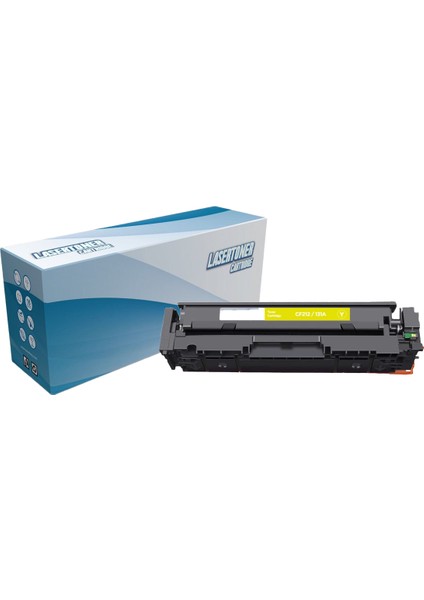 203A-HP Color Laserjet Pro Mfp M281FW Muadil Toner Sarı Renk