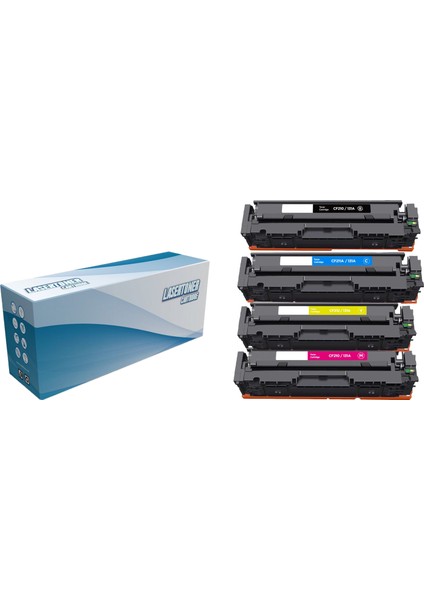 203A-HP Color Laserjet Pro Mfp M281FDN Muadil Toner 4 Renk 1 Set