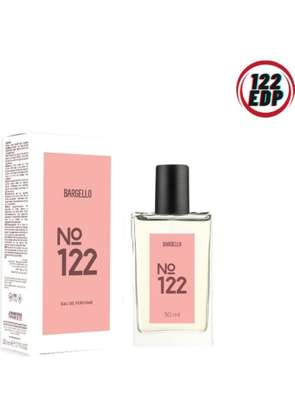 122 Kadın - 578 Erkek 50ML Edp Parfüm Bargello fiyatları