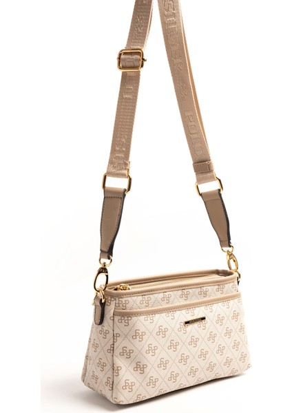 Silver & Polo Bej - Kum SP1184 Kadın Çapraz Çanta fiyatları