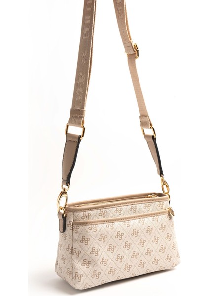 Silver & Polo Bej - Kum SP1184 Kadın Çapraz Çanta fırsatları