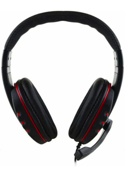P4 Xb One Mikrofonlu Oyuncu Kulaklığı 3.5 mm Jack Kırmızı indirimleri