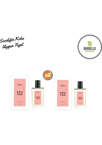 Kadın 122 50ML X2 Parfüm -Bes