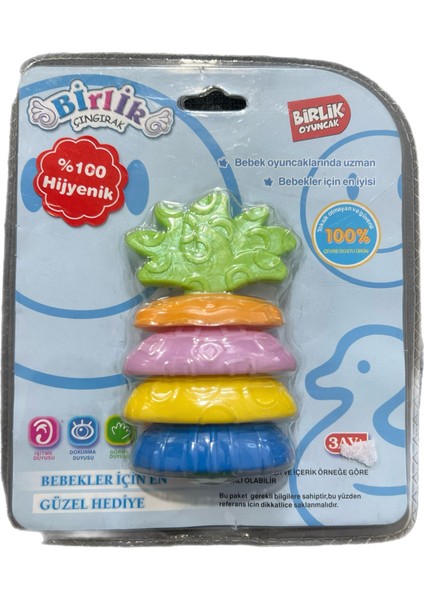 Bebek Diş Kaşıyıcı Dişlik Çıngırak 11 cm Renkli fiyatları
