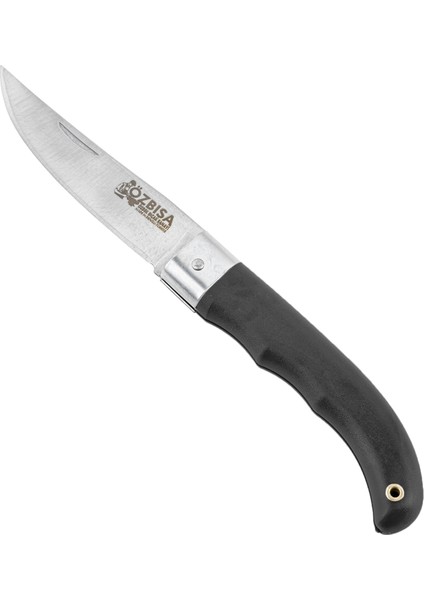 Katlanır Cep Çakısı - Özbısa - El Yapımı - Siyah - No:2